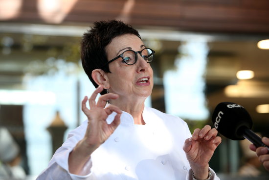 Chef Carme Ruscalleda in an interview with ACN on October 8 2018 (by Violeta Gumà)